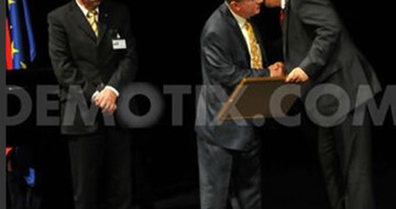 Mr. Walid Issa Taha awarded an honorable membership in the prestigious Rotary Club in Slovenia